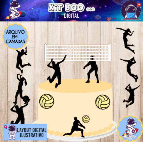 Arquivo Topo De Bolo - Vôlei
