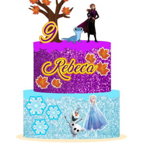Arquivo topo de bolo frozen 2
