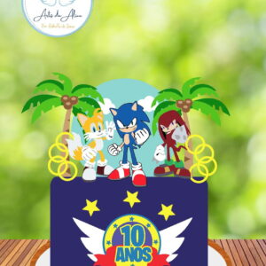 Arquivo topo Sonic e amigos todo em camadas