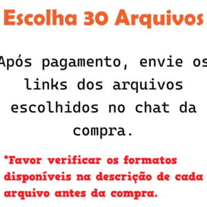 Arquivos de Corte a Sua Escolha. Verifique os Formatos