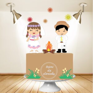 ARQUIVOS DE CORTE TOPO DE BOLO CASAMENTO CAIPIRA