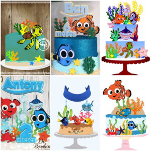 ARQUIVOS DE CORTE TOPO DE BOLO procurando nemo