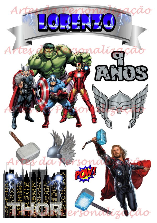 Arte Digital Topo Thor