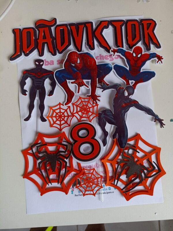 Arte Topo Homem Aranha - Imagem 3