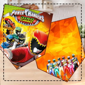 BANDEIROLA POWER RANGERS - ARQUIVO DIGITAL