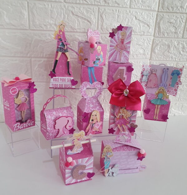 Barbie Top - Arquivos de Corte em Formato Studio para Festas
