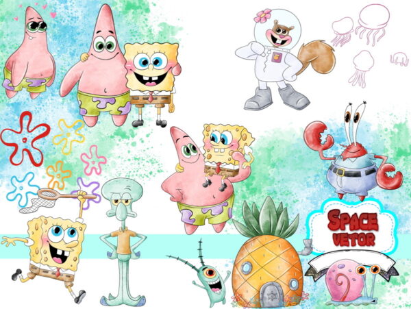 Bob Esponja Kit Digital Compre 1 Leve 3