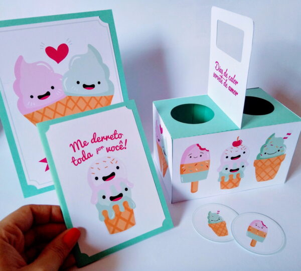 Kit Digital - Bodas de Sorvete