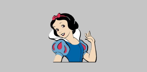 Branca de Neve em Camadas - Arquivo de corte