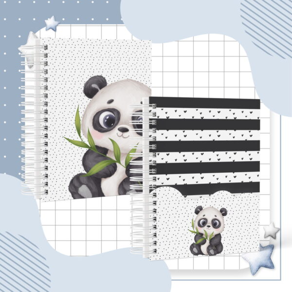Caderneta de Vacinação Panda Aquarela - Arquivo Digital - Image 3