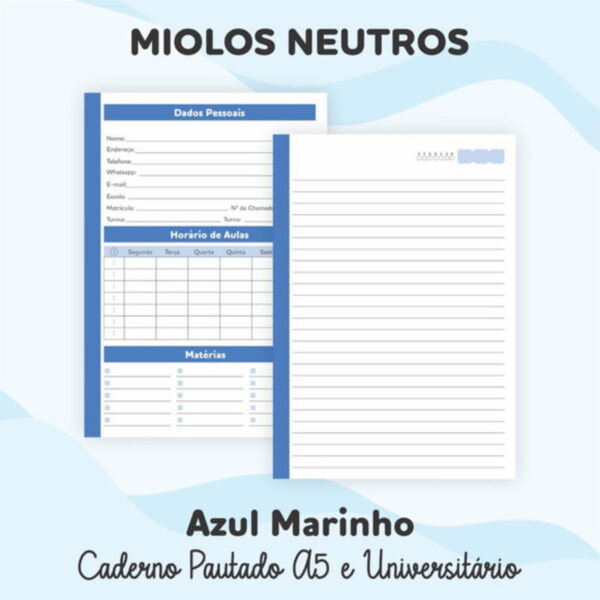 Cadernos - Kit Digital Miolos Cadernos Universitario - Image 3