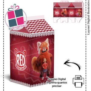 CAIXA MILK RED A VIDA É UMA FESTA - ARQUIVO DIGITAL