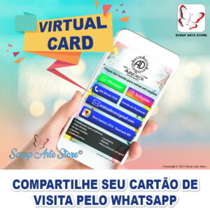 Cartão de visitas Virtual interativo