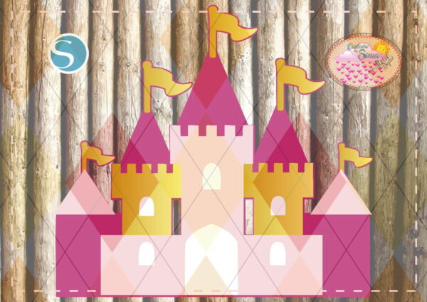 CASTELO PRINCESAS DISNEY CAMADAS - 1530 STUDIO