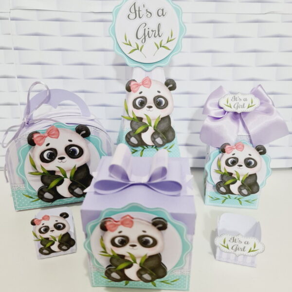 Chá Revelação Panda - Arquivos Corte Studio e pdf 724 - Image 4