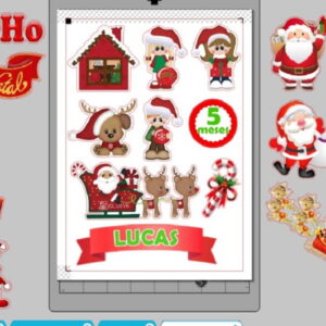 Arquivo Topos de Bolo Natal Papai Noel