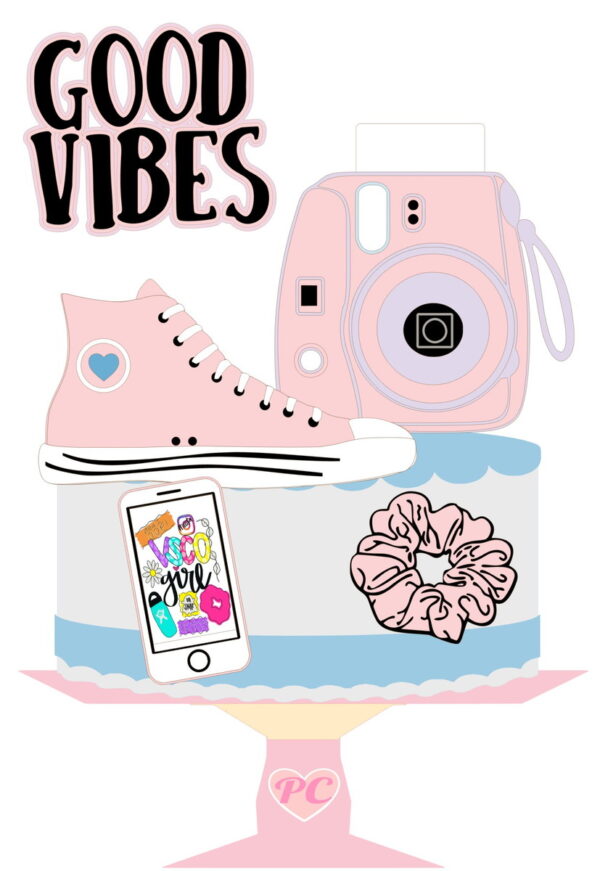 COMBO 4 TOPO DE BOLO VSCO Girl - Image 3