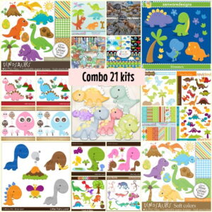 Combo Kit Digital Dinossauros