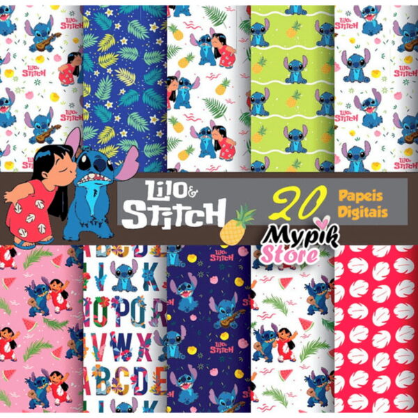 Kit Digital Lilo e Stitch - Imagem 2