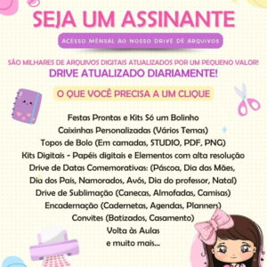 Drive de Arquivos - Acesso Mensal - Leia a Descrição