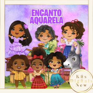 Encanto Aquarela Kit Digital