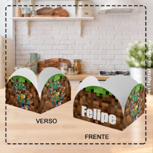 FORMINHA DE DOCE MINECRAFT - ARQUIVO DIGITAL