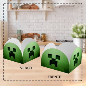 FORMINHA DE DOCE MINECRAFT - ARQUIVO DIGITAL