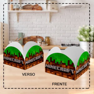FORMINHA DE DOCE MINECRAFT - ARQUIVO DIGITAL