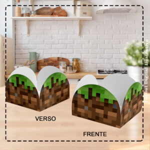 FORMINHA DE DOCE MINECRAFT - ARQUIVO DIGITAL
