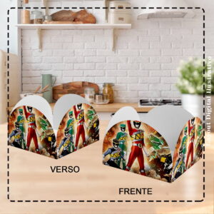 FORMINHA DE DOCE POWER RANGERS - ARQUIVO DIGITAL
