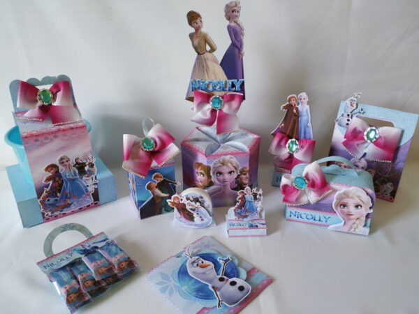 Frozen 15 - Combo de Arquivos de Corte para Festas 2909 - Image 3