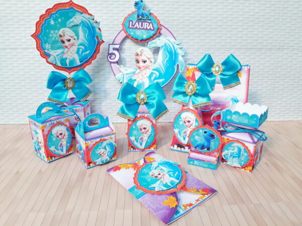 Frozen 24 - Combo de Arquivos de Corte para Festas 2909