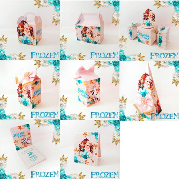 Frozen 27 - Combo de Arquivos de Corte para Festas 2909