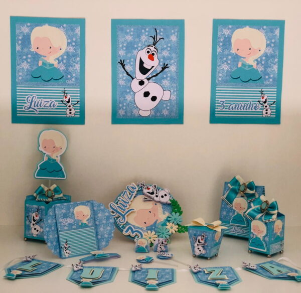 Frozen 4 - Combo de Arquivos de Corte para Festas 2909