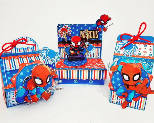 Homem Aranha Cute - Arquivos de Corte Studio e pdf 3012 - Imagem 2