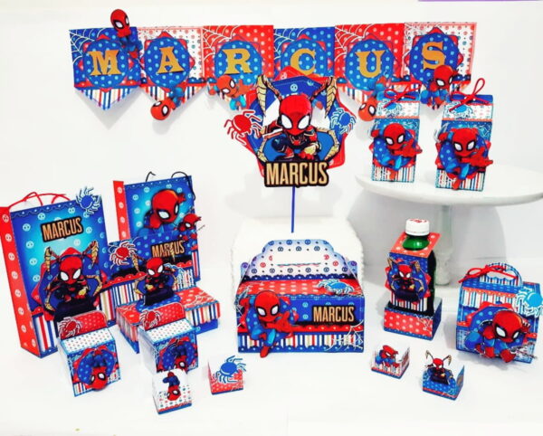 Homem Aranha Cute - Arquivos de Corte Studio e pdf 3012