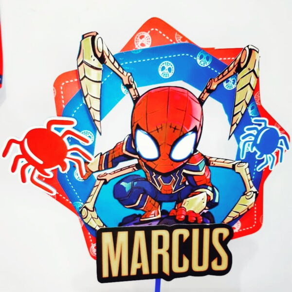Homem Aranha Cute - Arquivos de Corte Studio e pdf 3012 - Image 5