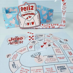 Jogo Dia Dos Namorados - Tabuleiro do amor 2 Arquivo corte