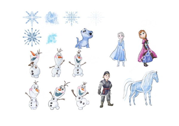 Kit Arquivo Digital Frozen