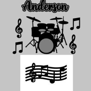 Kit Arquivos de Corte Bateria, Friends e Frozen