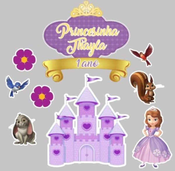 Kit Arquivos de Corte Branca de Neve Princesa Sofia Simpsons - Imagem 2