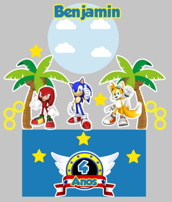 Kit Arquivos de Corte Darth Vader e Sonic - Image 2