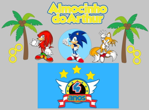 Kit Arquivos de Corte Flintstones, Sonic e Gatinho - Image 2