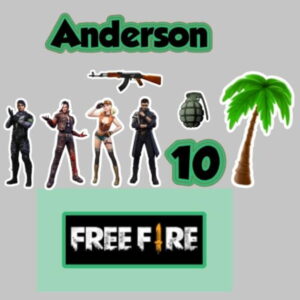 Kit Arquivos de Corte FreeFire, Dragon Ball Z e Frozen