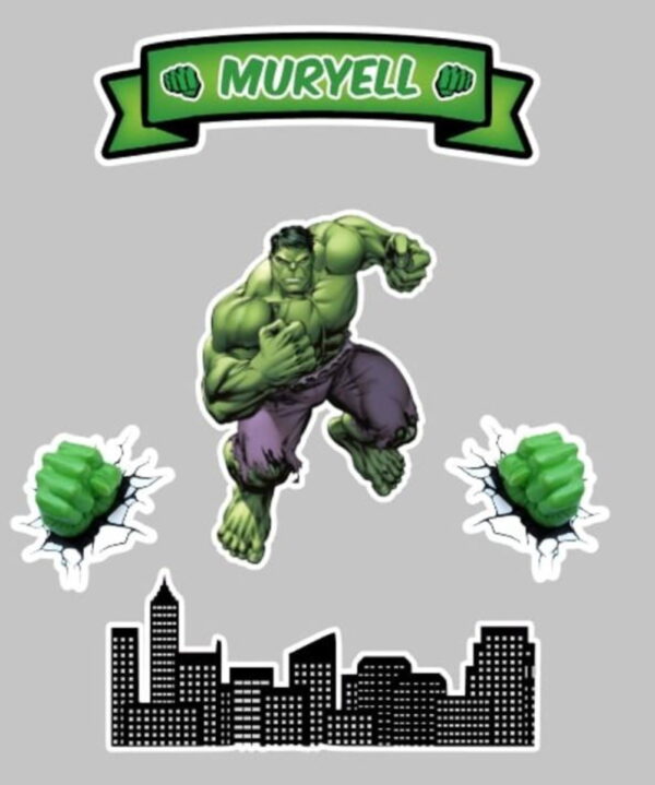 Kit Arquivos de Corte Homem Aranha, Hulk e Super Homem - Image 2