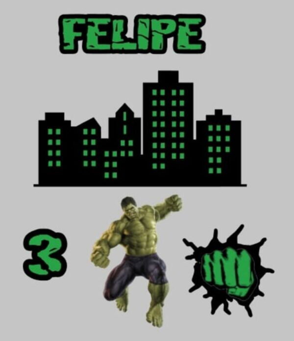 Kit Arquivos de Corte Hulk, Capitão América e Pantera Negra