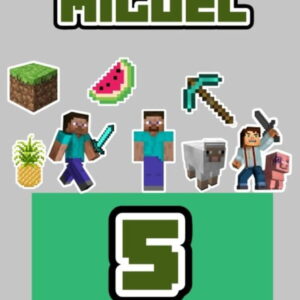Kit Arquivos de Corte Minecraft, Minions e Mundo Bita