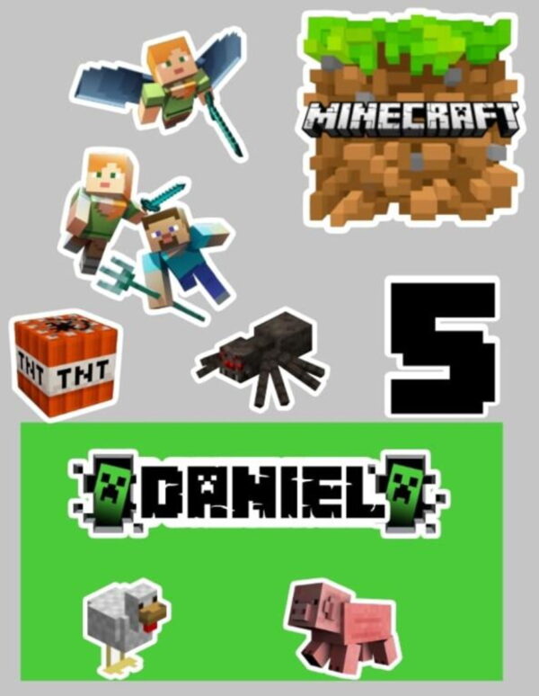 Kit Arquivos de Corte Minions e Minecraft - Imagem 2