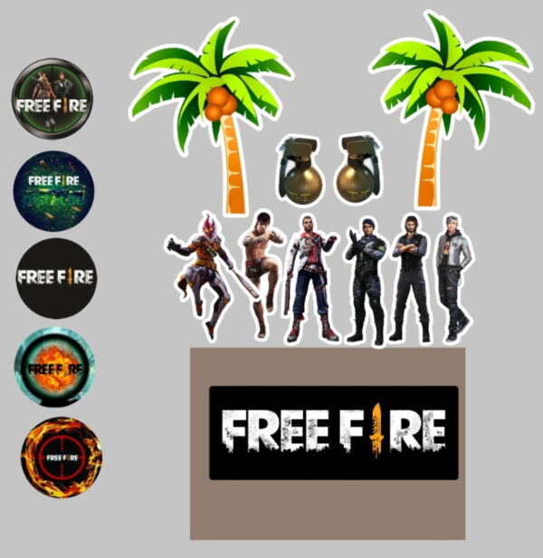 Kit Arquivos de Corte Now United, FreeFire e Frozen - Imagem 2