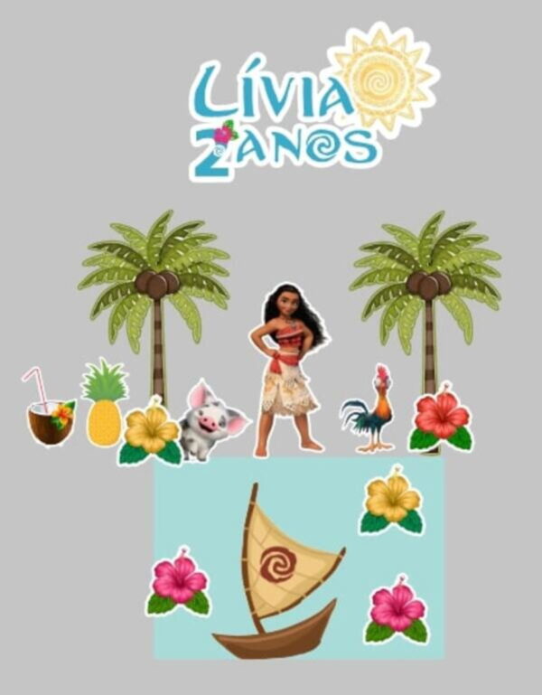 Kit Arquivos de Corte One Piece, Naruto e Moana - Imagem 3